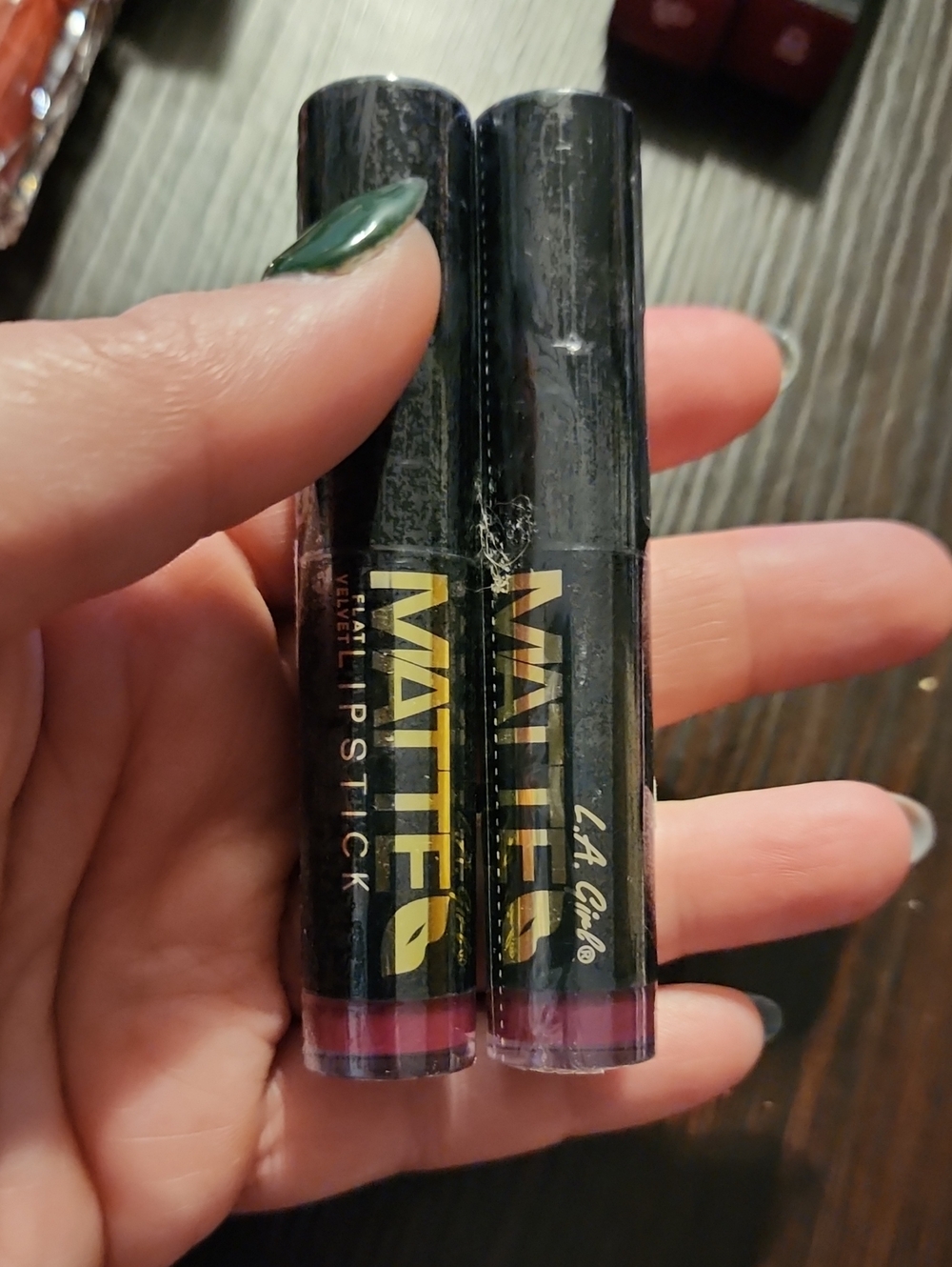 LA Girl Matte Velvet Lipstick Duo in Va Voom